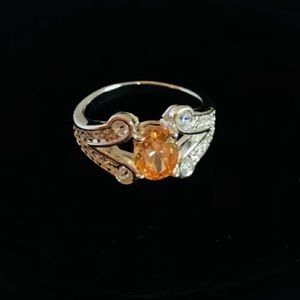 Sterling Silver Citrine ring